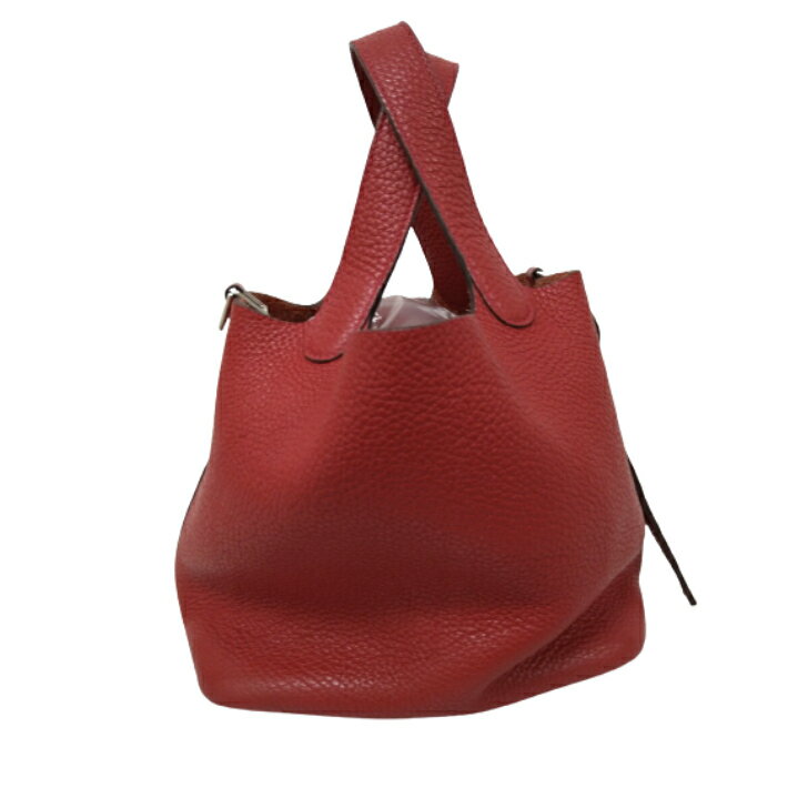 エルメス ピコタンロック18 ピコタンロックPM ピコタン小さめ 赤 レッド T刻印 HERMES 最終値下げ【中古】のサムネイル