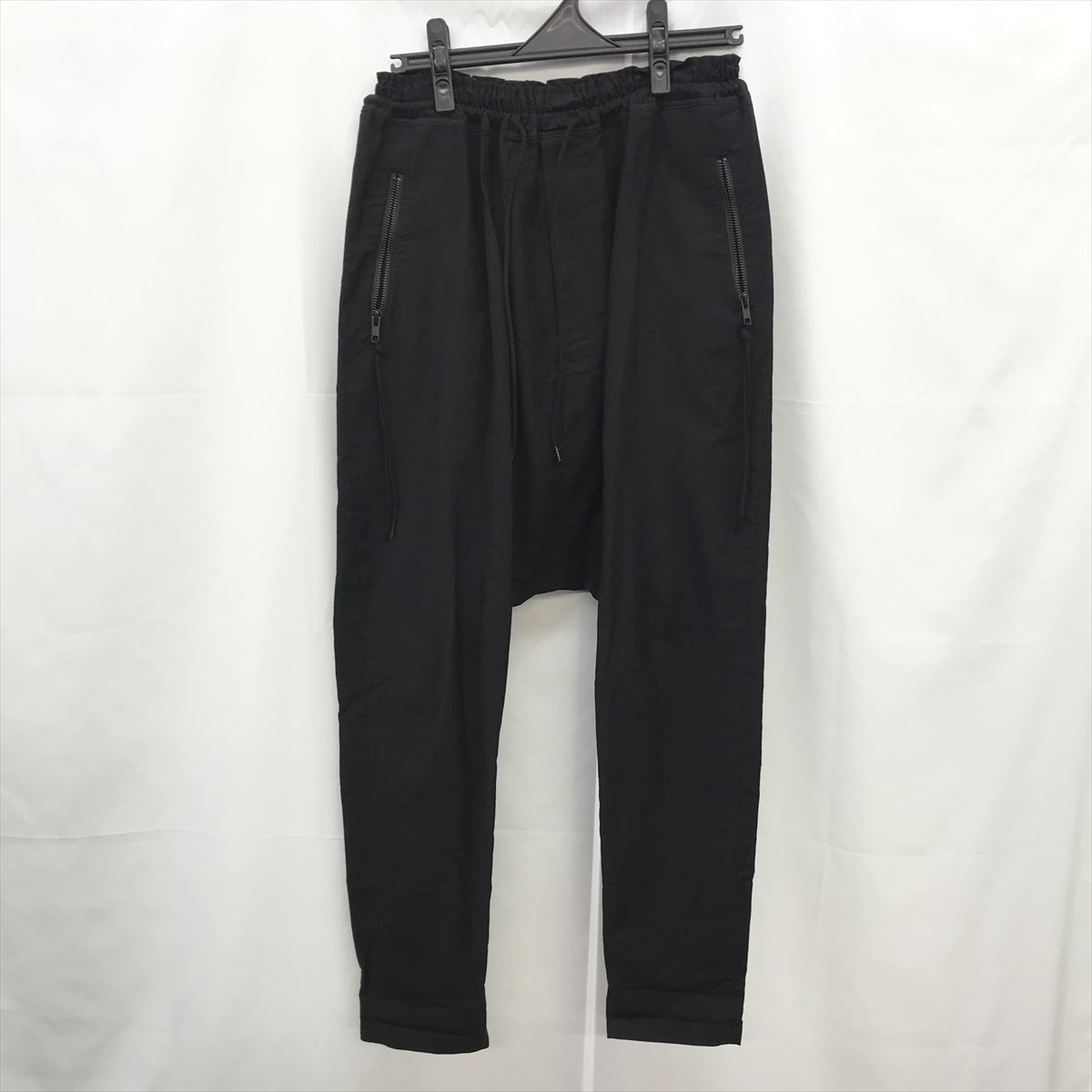 LIMI feu リミフゥ LS-P09-029 ボトムス サイズ2 BLK ブラック ヨウジヤマモト コットン【中古品】 25-042663