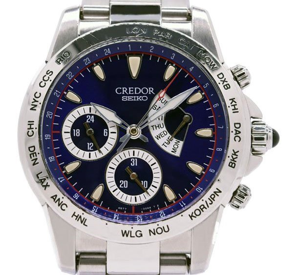 送料無料！★【内部点検済】日韓ワールドカップ 500本限定 SEIKO セイコー GCBG977 4S77-00A0 CREDOR クレドール フェニックス 自動巻き メンズ★のサムネイル