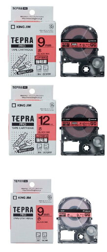 送料無料!★新品!未使用!KINGJIM キングジム TEPRA PRO テプラ プロ テープカートリッジ 強粘着ラベル SC9R×2 SC9RW×17 SC12RW×17 36個セット★ 送料無料!★新品!未使用!KINGJIM キングジム TEPRA PRO テプラ プロ テープカートリッジ 強粘着ラベル SC9R×2 SC9RW×17 SC12RW×17 36個セット★