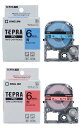 送料無料!★新品!未使用!KING JIM キングジム TEPRA PRO テプラ プロ テープカートリッジ SC6R 赤×18 SC6B 青×18 36個セッ...