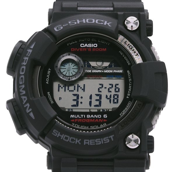 ̵ȢաʡCASIO  G-SHOCK å MASTER OF G FROGMAN եåޥ GWF-1000-1JF 󥺡