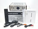 商品情報メーカーMarantz マランツ商品名HD-DAC1付属品外箱、取扱説明書、スタートガイド、冊子、リモコン(RC001HD)、電源ケーブル、USBケーブル、接続ケーブル×2(画像に載っているものが全てです）商品の状態こちらはUSED品になります。・正面、背面に多少のスレ、小キズが見られます。・天板にキズ、スレが見られます。・側面にキズ、がれ多少のスレが見られます。・底面ゴム足部分に多少のスレ、小キズ、汚れが見られます。・液晶に僅かなスレ、小キズが見られます。・ダイヤル・ボタンに多少のスレ、小キズ、くすみが見られます。・端子・ネジに多少のスレ、くすみが見られます。・ケーブルに多少のスレ、キズが見られます。・リモコンに僅かなスレ、小キズ、汚れが見られます。・取扱説明書に多少のスレ等が見られます。・外箱にキズ、剥がれ、テープ跡等が見られます。（画像をご確認ください。)全体的に小キズ、スレ等が見られますが、特に目立ったキズ、ダメージ等は見られない状態です。コメント当社備品のアンプ、スピーカー、PCに接続し、AUX・DACにて音の出力を確認しております。※音質に関しまして、測定器等での正確な数値等の計測は行っておりません。中古品となりますので、シビアなセッティングでの使用の場合は調整が必要な商品になります。こちらの商品は全ての動作確認が取れていないため現状販売品とさせていただきます。ノークレームノーリターンでお願いいたします。発送の際はダンボールを使用し、エアパッキン、緩衝材等で厳重に梱包致しますのでご安心下さい。USEDご理解の上、ご注文下さいませ。ご注意点こちらの商品は当社のホームページ、他のサイトでも同時に販売しています。その為、ご注文を頂いても売り切れている場合がございます。売り切れている場合の賠償・保証・責任は一切負いかねますので、予めご了承の上ご検討くださいませ。★元箱、リモコン付！marantz マランツ HD-DAC1 USB-DAC/ヘッドホンアンプ 2016年製★ 【中古】 6