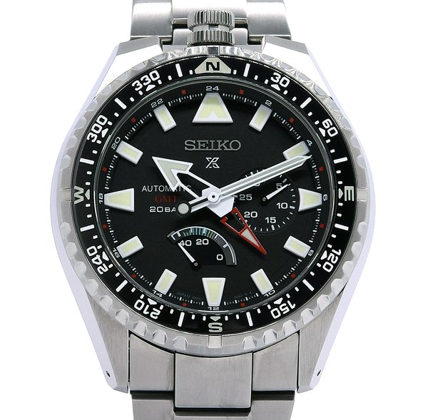 送料無料！★箱保付！良品！SEIKO セイコー PROSPEX プロスペックス ランドマスター メカニカルGMTモデル SBEJ001 6R64-00A0 自動巻き メンズ★