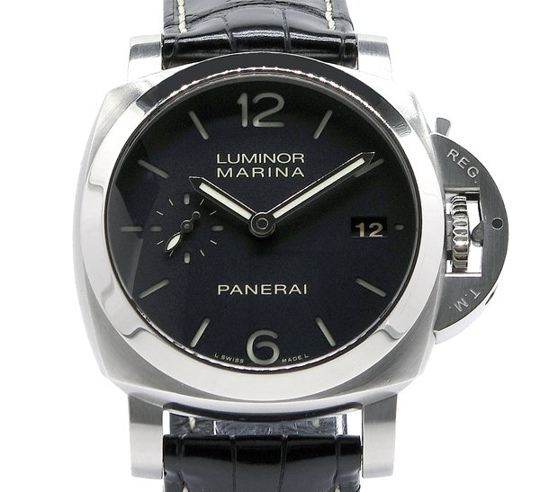 ルミノール 腕時計（メンズ） 送料無料！★箱保付！美品！PANERAI パネライ ルミノール マリーナ 1950 3デイズ オートマティック 42mm PAM00392 自動巻き メンズ★