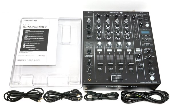 ★カバー付！Pioneer パイオニア DJM-750MK2 DJミキサー 美品！★