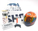 送料無料!★極美品!SHOEI ショウエイ X-Fourteen MARQUEZ6 マルケス TC-1 XLサイズ フルフェイスヘルメット 2021年製 元箱、...