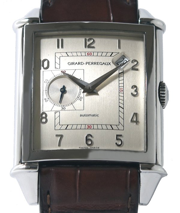 ★良品!GIRARD PERREGAUX ジラール・ペルゴ ヴィンテージ 1945 Ref.25835 デイト スモールセコンド 自動巻き メンズ★
