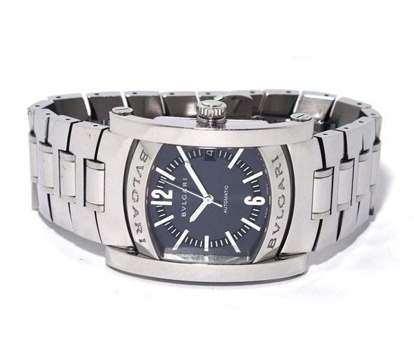 ★箱保付！良品！BVLGARI ブルガリ アショーマ AA44S デイト SS 自動巻き メンズ★