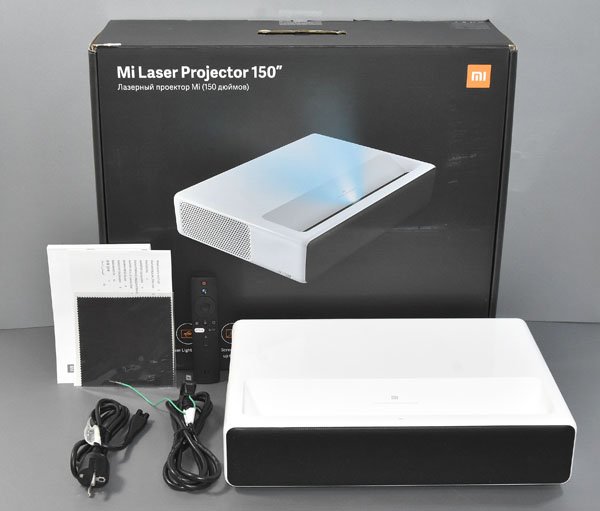 ★元箱、リモコン付！XIAOMI Mi Laser Projector 150 MJJGYY02FM プロジェクター 美品！★