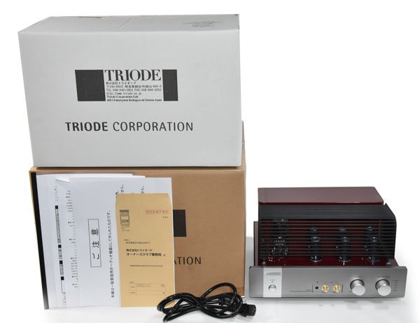 ★元箱付！TRIODE トライオード TRV-5SE 真空管 プリメインアンプ 美品！★