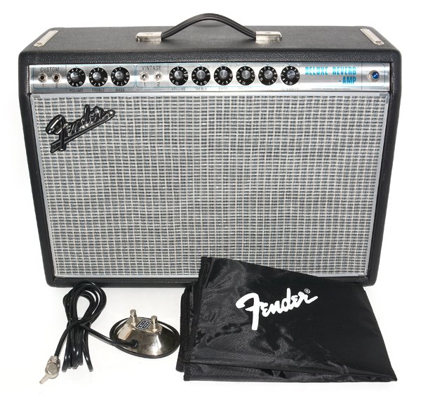 Guitar Amplifiers - ソフトケース フットスイッチ付 FENDER フェンダー 68 Custom Deluxe Reverb ギターアンプ
