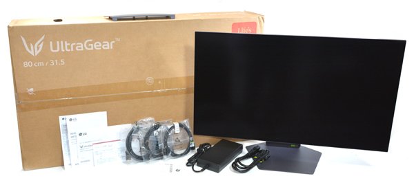 元箱付 LGエレクトロニクス 32GX870A 31.5インチ UltraGear OLED 4K 美品