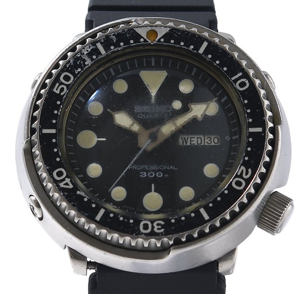 電池交換済 SEIKO セイコー プロフェッショナル ダイバー 7549-7010 デイデイト クォーツ メンズ