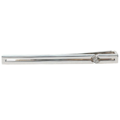 Silver - グッチ Ag925 ノットディテール ネクタイピン/タイバー タイピン スターリングシルバー 仕上げ済み【中古】
