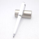 綺麗です モンブラン/PIX ホワイト ボールペン MB114806 M字/ツイスト式 筆記確認済み【中古】