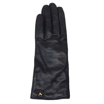 【送料無料】【本物】LOUISVUITTON★ルイヴィトン★M75862★ゴン・エセンシャルV★レディースグローブ★手袋★羊革★カシミヤ★黒★LV★衣類★422-75