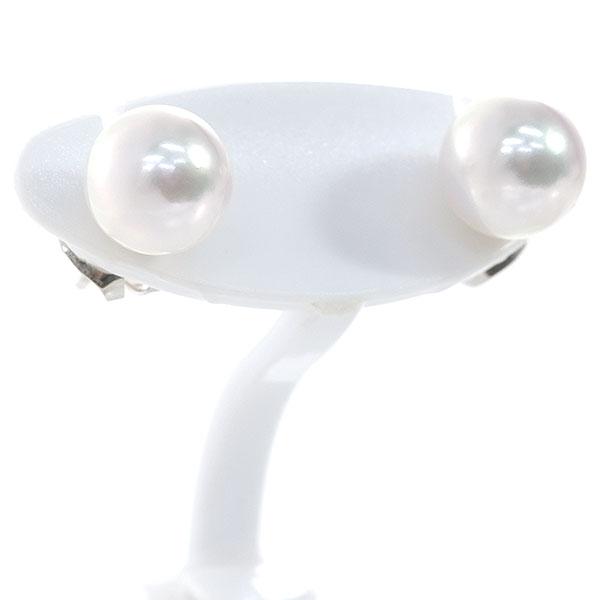 送料無料 本物 TASAKI タサキ パールデザインピアス 750 K18WG ホワイトゴールド アコヤ真珠7.2mm 本真珠 レディース メンズ アクセサリー 上品 普段使い M0001M