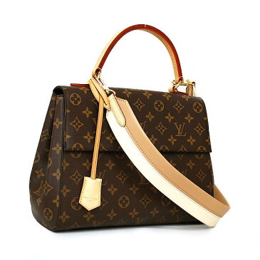 【送料無料】【本物】美品★LOUIS VUITTON★ルイヴィトン★クリュニーMM★M46353★モノグラム★2WAYバック★パピルス・クレーム★レディース★47567M★