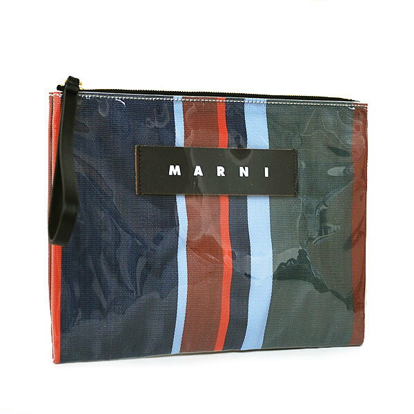 送料無料 本物　極美品 MARNI マルニ クラッチバック ポリアミド PHMO0003Q3 レディースバック ビニール おしゃれ 47695M