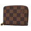 【送料無料】【本物】美品★LOUISVUITTON★ルイヴィトン★ジッピーコインパース★ダミエ★N63070★コンパクト財布★ユニセックス★小銭入れ★4081-2