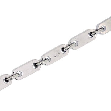 【送料無料】【本物】美品★Cartier★カルティエ★フィガロネックレス★750WG★45cm★ホワイトゴールド★新品仕上げ済み★レディース★メンズ★2715-2