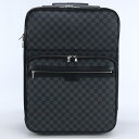 【中古】 LOUIS VUITTON ルイヴィトン ペガス55 グラフィット N23300 キャリーケース/ダミエ・グラフィット メンズ ABランク ブランド