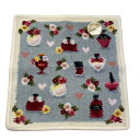 FEILER フェイラー タオルハンカチ 25x25cm フレグランスローズ グレー限定品 母の日 敬老の日 プレゼント 贈り物 ハンカチ袋付