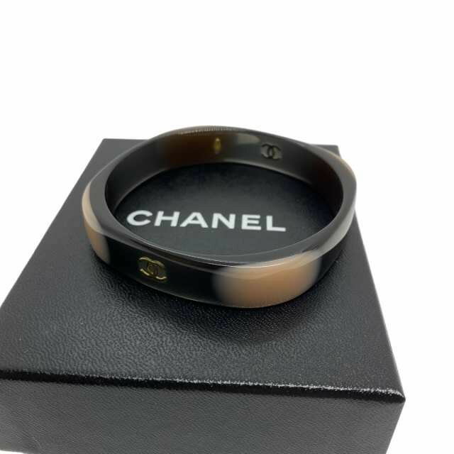 【中古】 シャネル CHANEL ヴィンテージ バングル ココマーク 刻印01A レディース ブランド Bランク