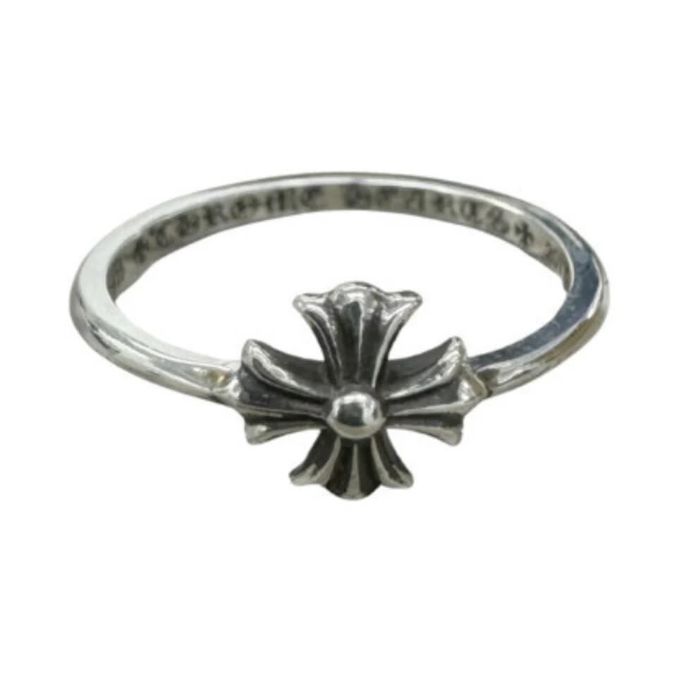 【中古・未使用】クロムハーツ CHROME HEARTS バブルガムリング シルバー US5号 シ...