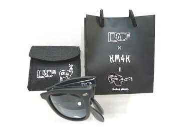 『DICE/ダイス×KM4K』カミ君コラボ【PARADICE GLASS/パラダイス　サングラス】カラー：02-MBK(071)レンズカラー:偏光レンズ POLARIZED 偏光スモーク※こちら2cm以上になる為、メール便 ・小型宅配便配送は不可です