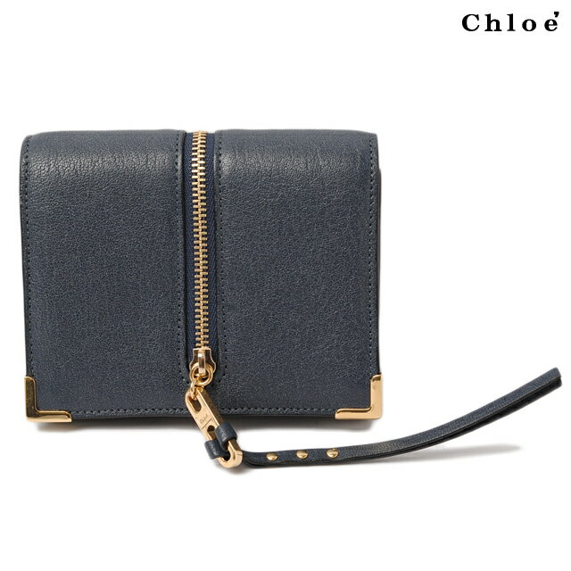 クロエ 財布（レディース） クロエ 財布 Chloe 折財布 GHOST/ゴースト NAVY/ネイビー 3P0077-733