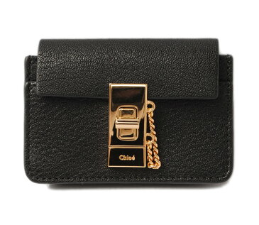 クロエ コインケース/カードケース Chloe DREW/ドリュー BLACK/ブラック 3P0807-944