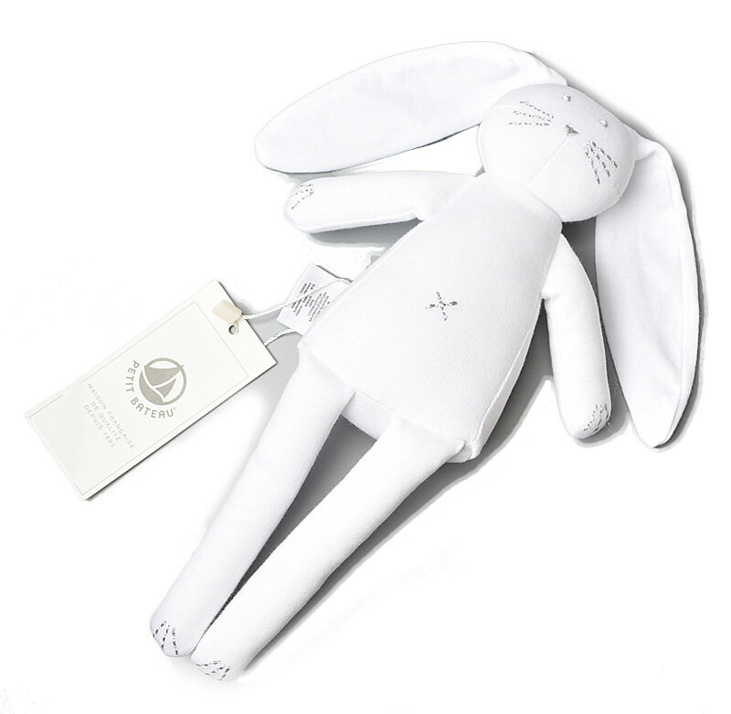 プチバトー ぬいぐるみ PETIT BATEAU ベビー ウサギドゥドゥ オーガニックコットン 出産祝い