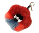 【先着9/18開始!対象ショップ限定10%OFFクーポン】フェンディ キーホルダー/バッグチャーム FENDI バッグ フォックス チャーム レッド/オレンジ/ブルー 未使用【中古】 ギフト プレゼント