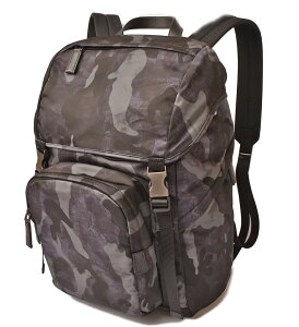 プラダ リュックサック/バックパック PRADA デイバッグ メンズ 2VZ135 ナイロンカモフラ BLUE/ブルー未使用【中古】【5%OFFクーポン対象】