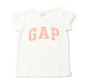 GAP ギャップ Tシャツ/トップス キッズ 女の子 出産祝い babyGAP KIDS ロゴ/ホワイト