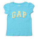 GAP ギャップ Tシャツ/トップス キッズ 女の子 出産祝い babyGAP KIDS ロゴ/ライトブルー