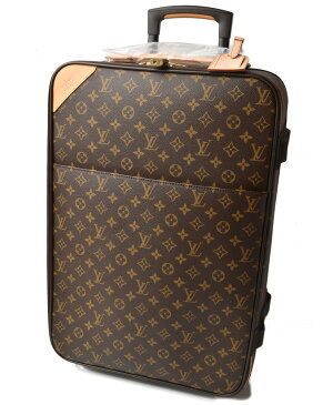 【クーポンGETで最大2千円OFF】ルイヴィトン キャリーバッグ/旅行バッグ LOUIS VUITTON トロリー ペガス 60 モノグラム M23250【中古】