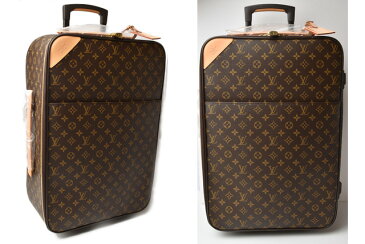 【クーポンGETで最大2千円OFF】ルイヴィトン キャリーバッグ/旅行バッグ LOUIS VUITTON トロリー ペガス 60 モノグラム M23250【中古】