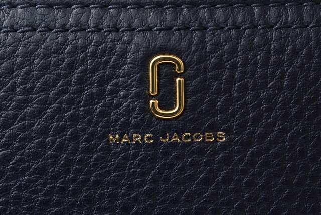 マークジェイコブス ミニ財布/ミニウォレット MARC JACOBS 折財布 ザ ソフトショット NAVY/ネイビー M0015120新生活