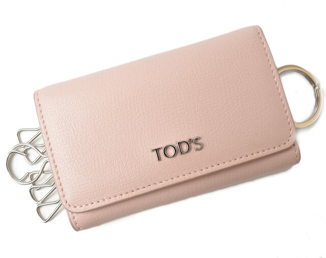 レザー トッズ キーケース TOD'S レザー ライトピンク　XAWENTG1600XAOM001