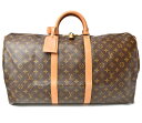 ルイヴィトン キーポル/ボストンバッグ LOUIS VUITTON キーポル 55 M41424 モノグラム【中古】