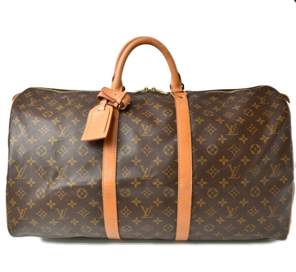 ルイヴィトン キーポル/ボストンバッグ LOUIS VUITTON キーポル 55 M41424 モノグラム【中古】