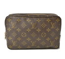 ルイヴィトン 化粧ポーチ セカンドバッグ クラッチバッグ ポーチ LOUIS VUITTON トゥルーストワレット23 小物入れ M47524 ヴィンテージ/廃番【中古】