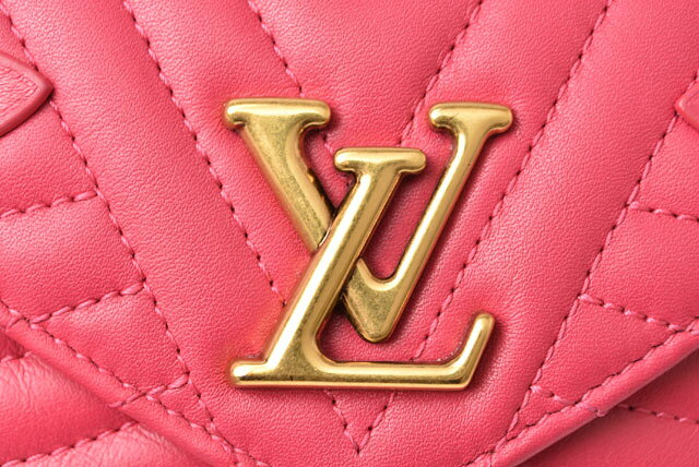 Import Shop P.I.T.のルイヴィトン 財布/三つ折り ニューウェーブ LOUIS VUITTON 3つ折 コンパクト・ウォレット レディース レザー フリージア M63821【中古】｜アングル3