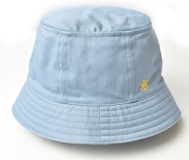 エルメス ハット/帽子 レディース HERMES バケットハット Washed Cotton Calvi Bucket Hat/ブルー #56 【中古】