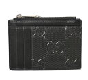 グッチ コインケース/カードケース 男女兼用 GUCCI ミニ財布/小銭入れ GGシグネチャー/エンボス 657570 1W3AN 1000 パスケース【中古】(4)