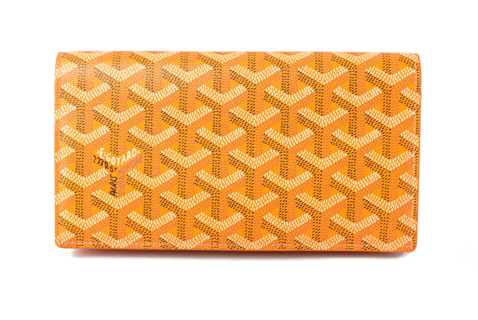 ゴヤール 財布 GOYARD 長財布 RICHELIEU/リシュシュー ヘリンボーン イエロー【中古 ...