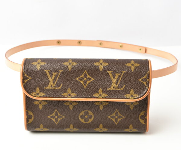 ルイヴィトン ウエストバッグ/ポーチ/ポシェット/小物入れ LOUIS VUITTON ポシェット・フロランティーヌ 別売りベルトXSサイズセット M51855 モノグラム【中古】